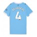 Maillot de foot Manchester City Tijjani Reijnders #4 Domicile vêtements Femmes 2025-26 Manches Courtes